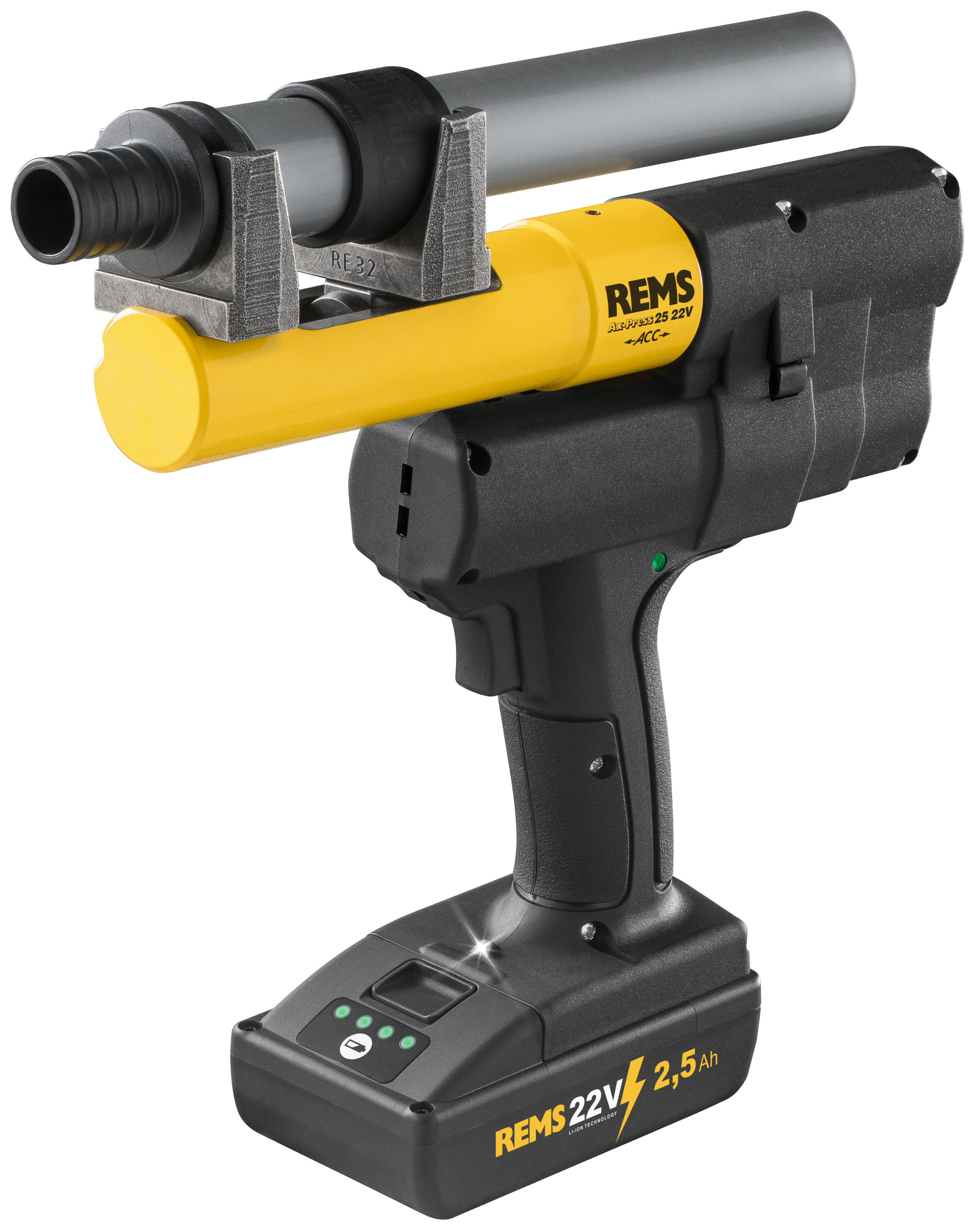 REMS Акс-Пресс 25 22VACC приводной станок (82 мм) (573020 R22) - купить