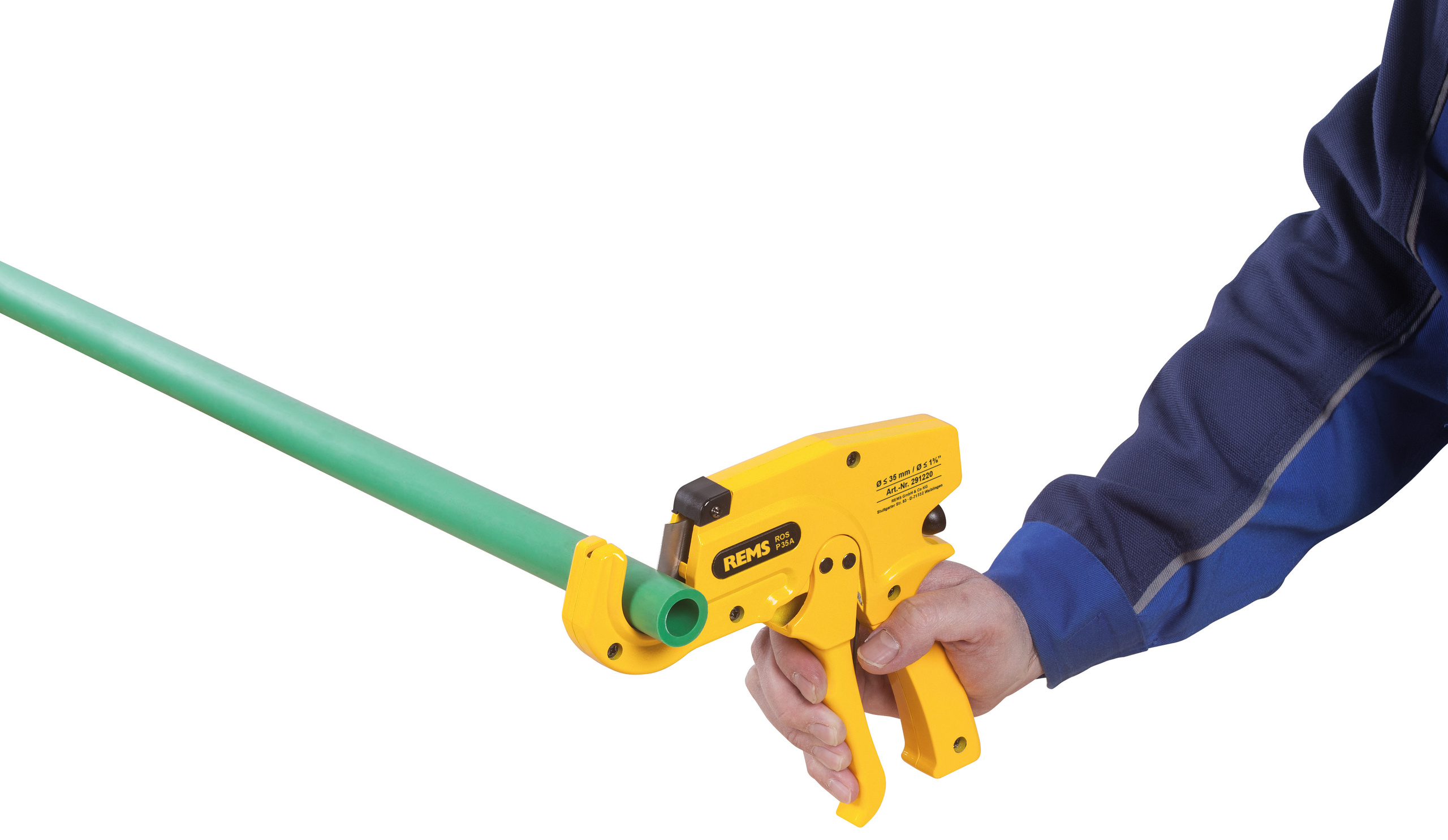 Ножницы "РОС П 35A" для резки труб до 35 мм (Автоматик), 291220 - купить