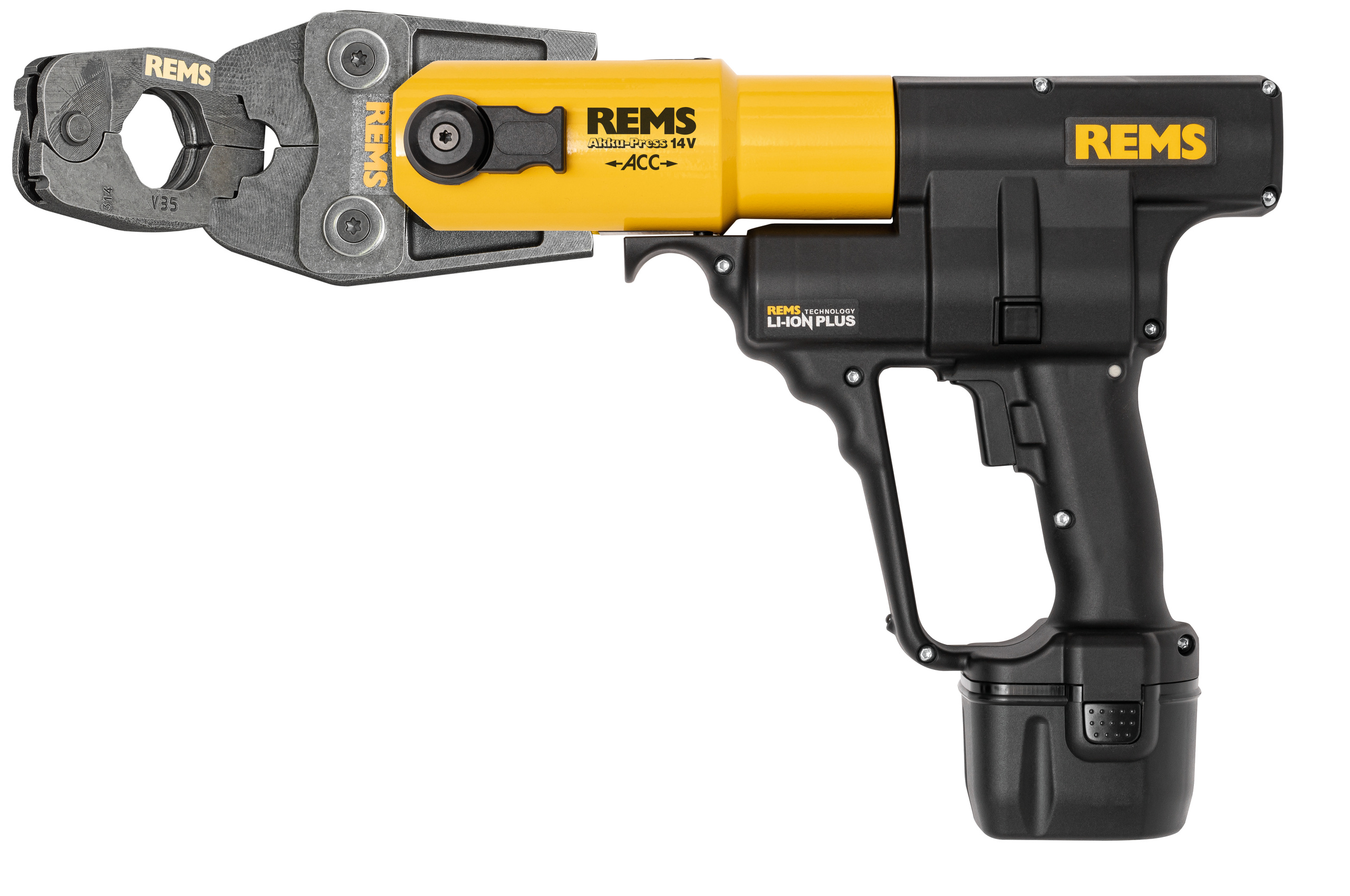 REMS Акку-Пресс 14В АКК Комплект В 15 + 18 + 22 + аккумулятор 5,0 Ач (571X05 R220)