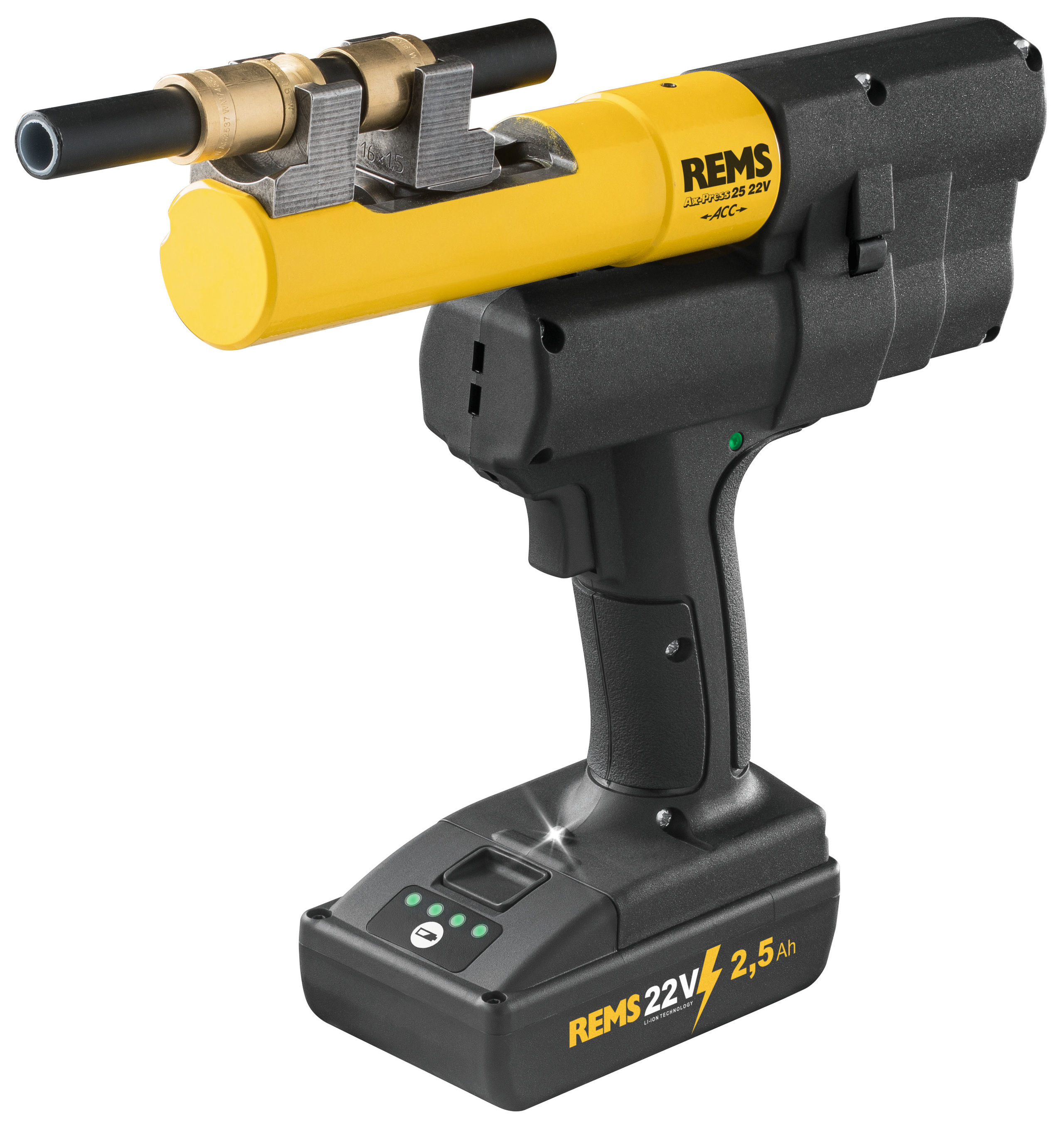 REMS Акс-Пресс 25 22VACC приводной станок (82 мм) (573020 R22) - купить