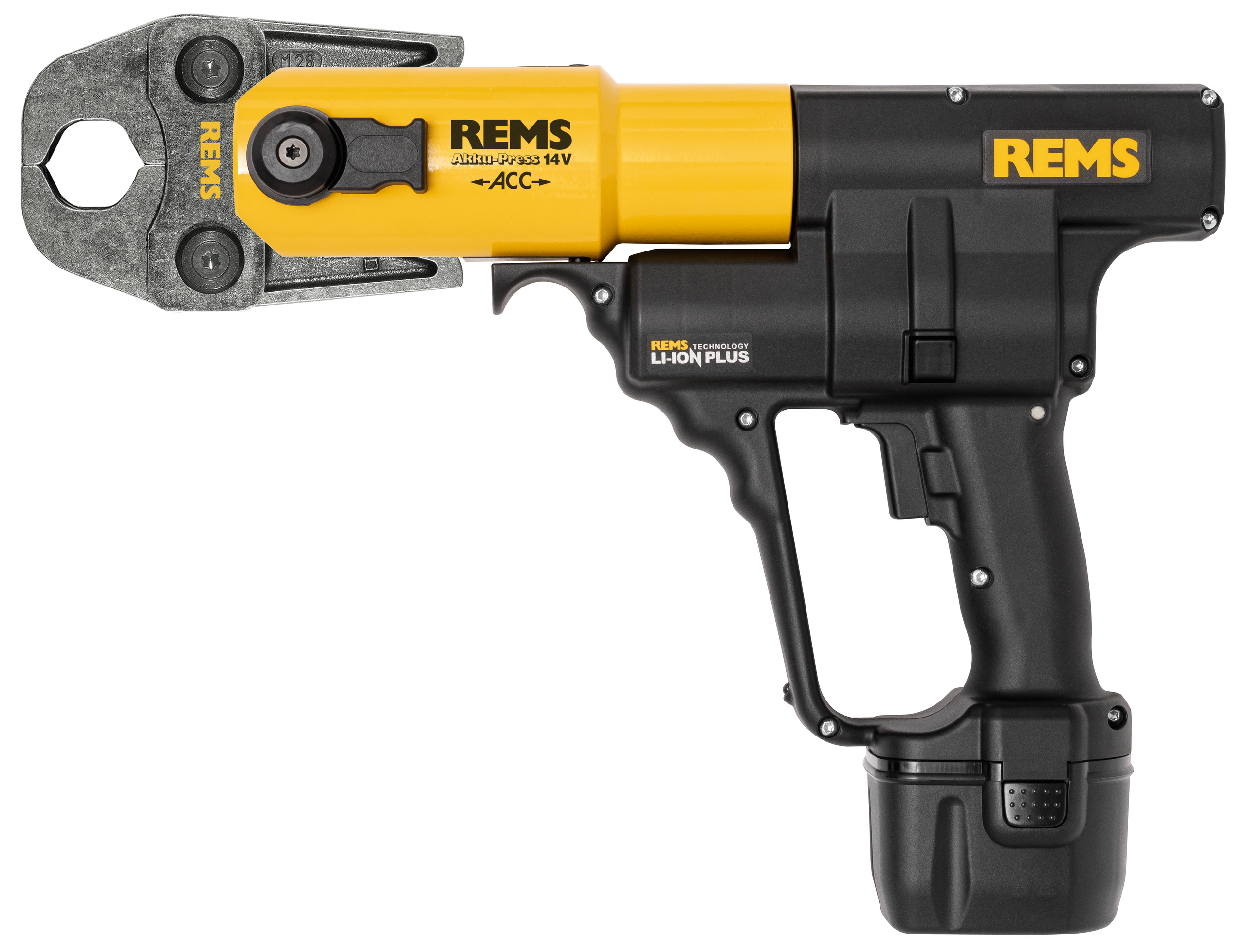 REMS Акку-Пресс 14В АКК Комплект В 15 + 18 + 22 + аккумулятор 5,0 Ач (571X05 R220)