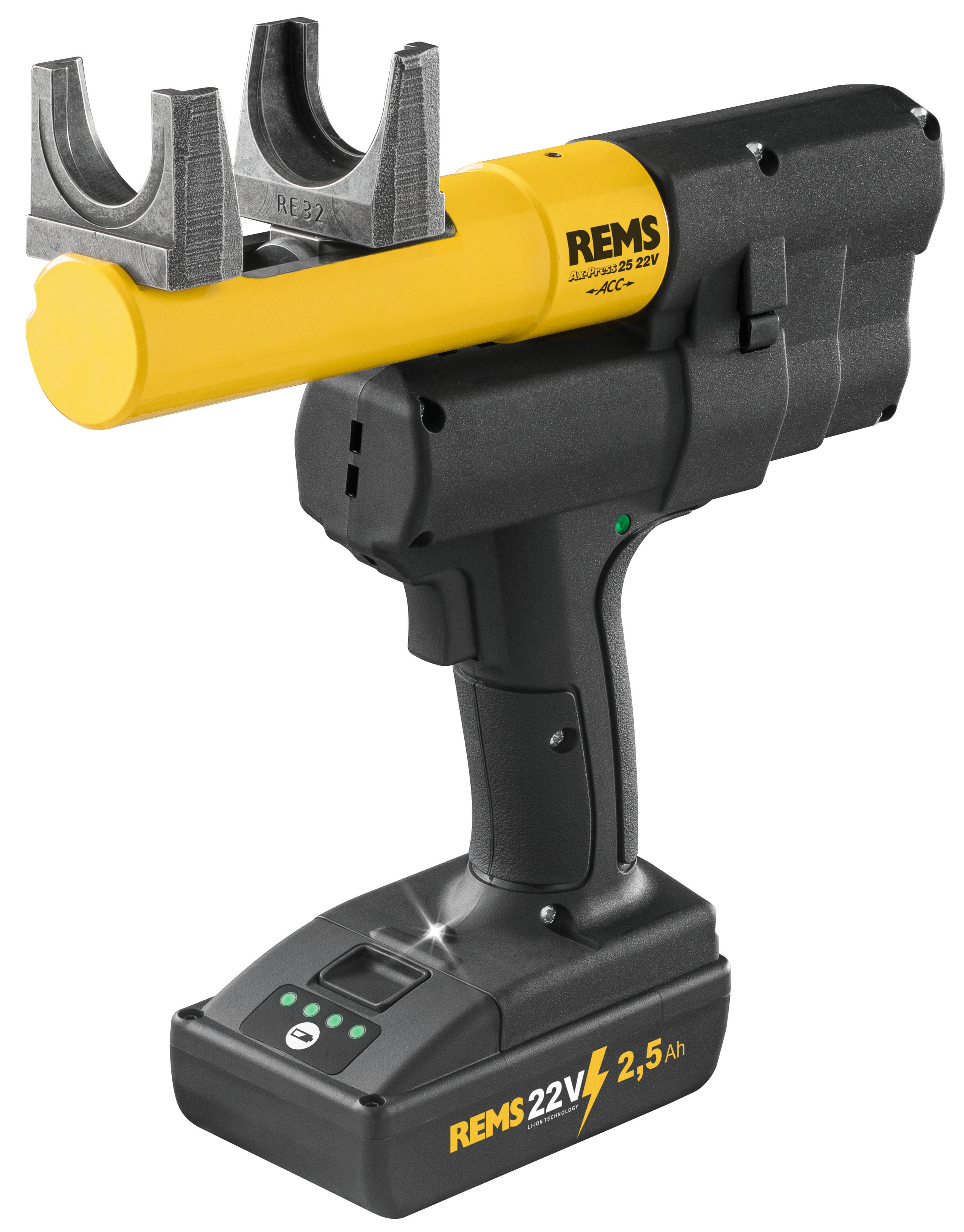 REMS Акс-Пресс 25 22VACC приводной станок (82 мм) (573020 R22) - купить