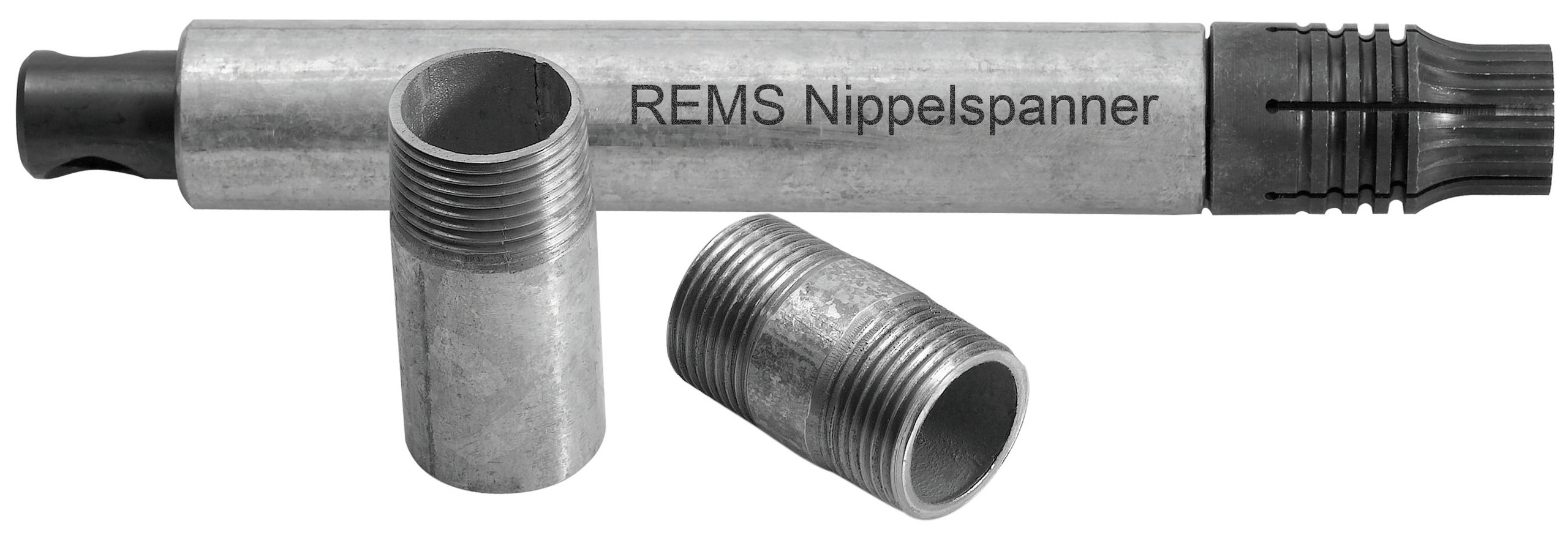 REMS Nippelspanner 3/8" - цанговый зажим для коротких труб (110000 R)
