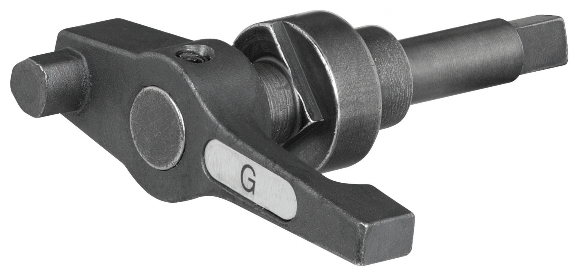 Закрывающий рычаг G цилиндрическая трубная, правая резьба, 751060 R90