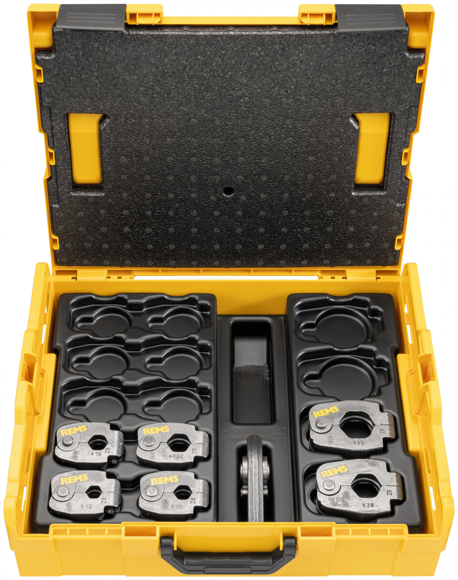 REMS пресс-кольца S комплект V 12 + 15 + 18 + 22 + 28 + 35 Mini Z8 L-Boxx (574628 R)