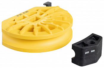 Сегмент и упор для трубогиба - 25 мм - радиус гибки 98 мм, 581180