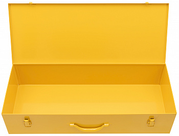 Ящик из листовой стали RAL 1004 680x260x150, картон желтый (586001 R)