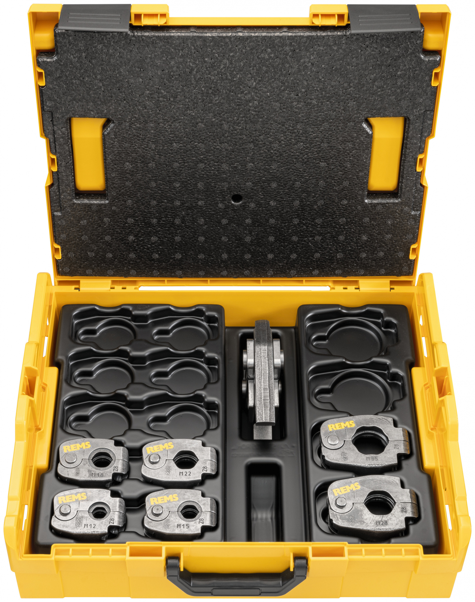 REMS обжимные кольца S комплект M 12 + 15 + 18 + 22 + 28 + 35 Z8 L-Boxx (574627 R)