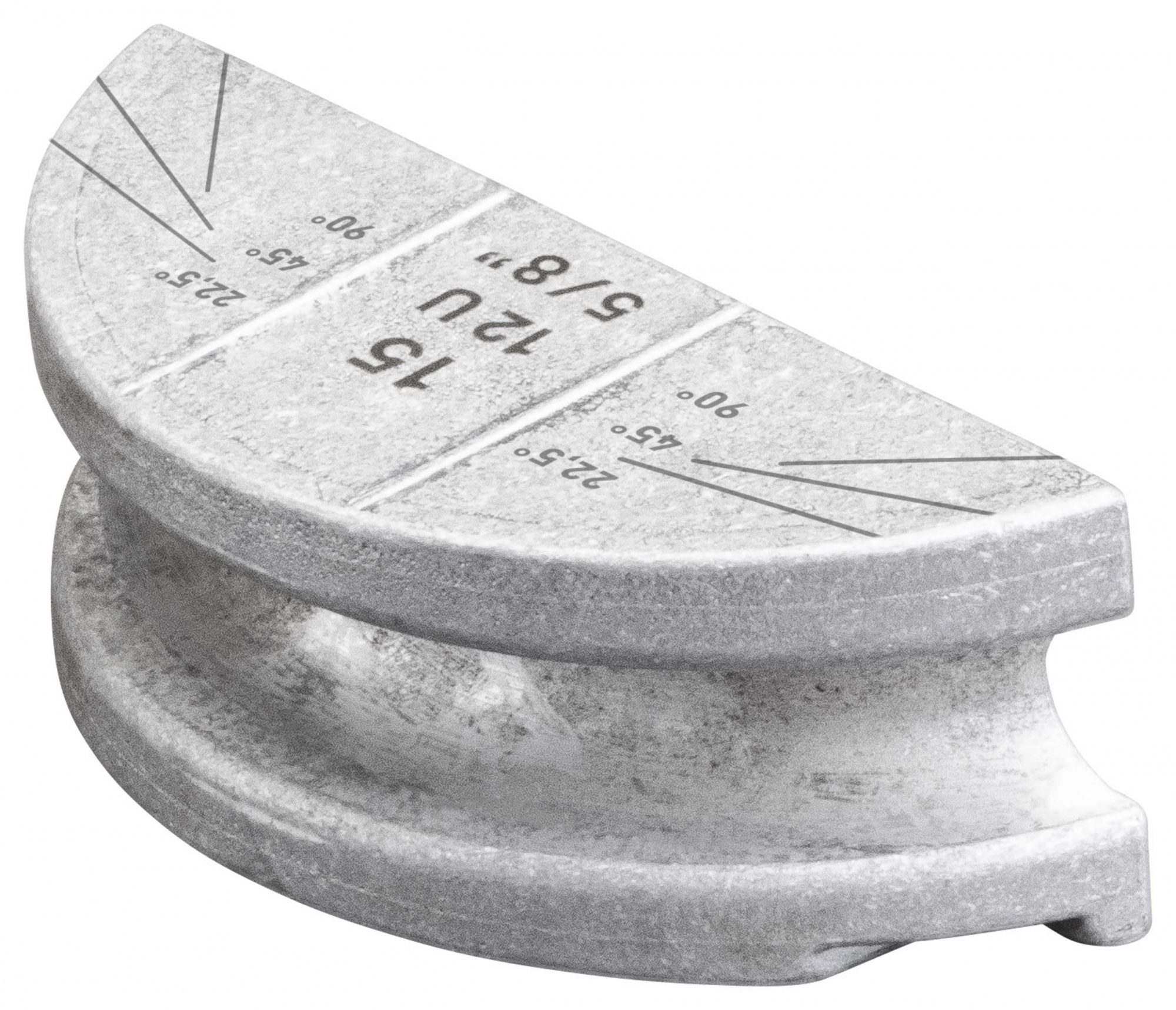 Сегмент гибочный Ø15, 12U, 5/8", R55, А (153531 R)