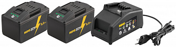 REMS Power Pack 22 В9,0 Ач + 9,0 Ач + 90 Вт (571592 R220)