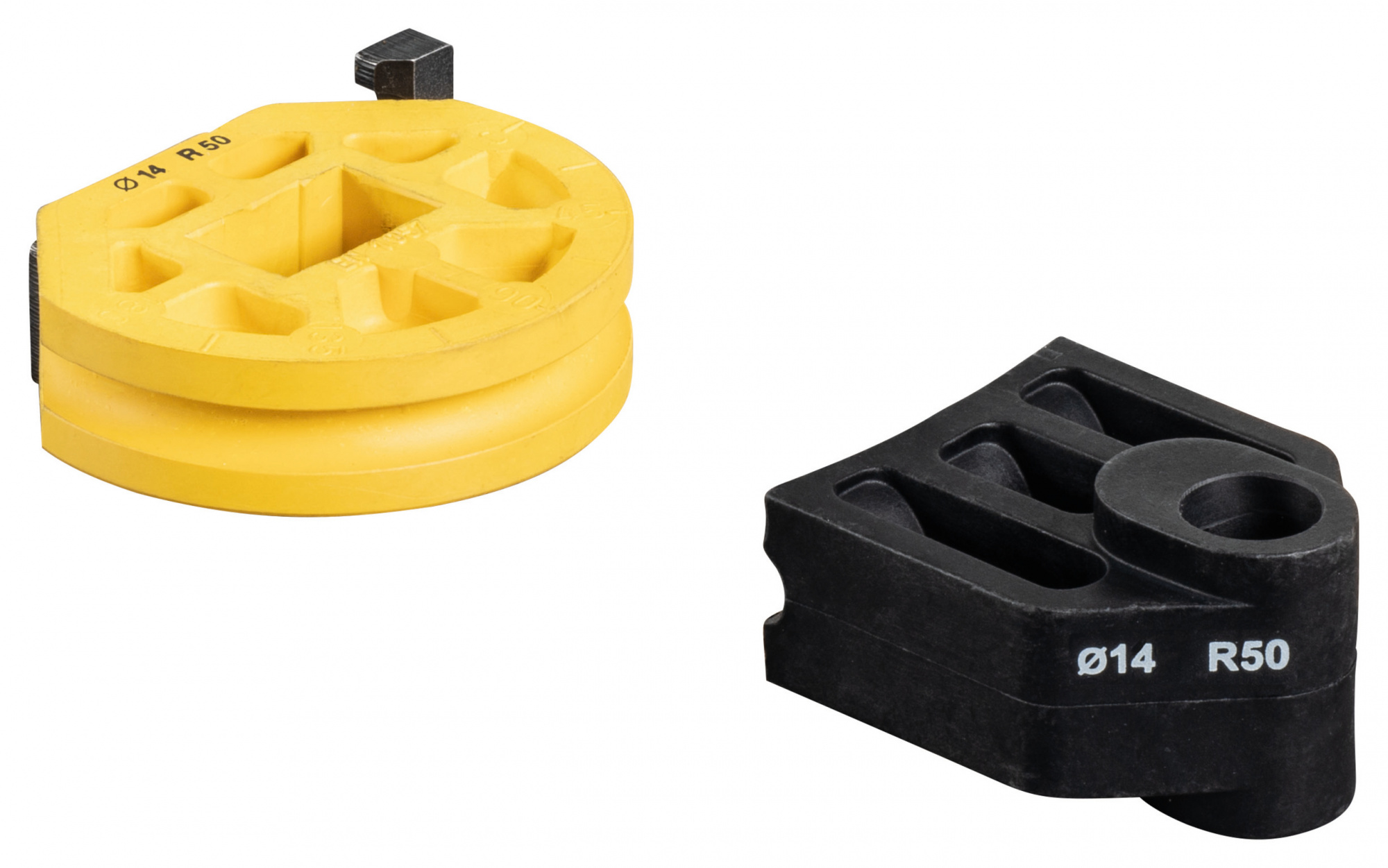 Сегмент и упор для трубогиба - 14 мм - радиус гибки 50 мм, 581420