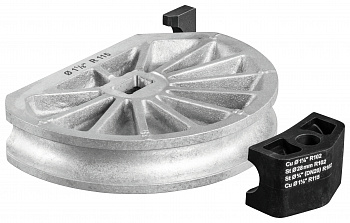 Сегмент и упор для трубогиба - 1.1/8" (28,6 мм) - радиус гибки 115 мм, 581380
