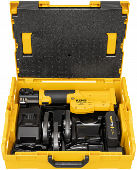 REMS Мини-Пресс S 22V ACC Набор V 15 + 22 + 28 L-Boxx (578037 R220)