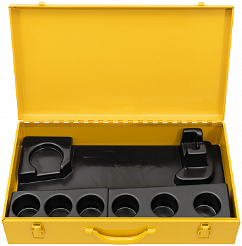 Стальной кейс с вкладышем для клуппа Амиго/Амиго Е и головок, 536000