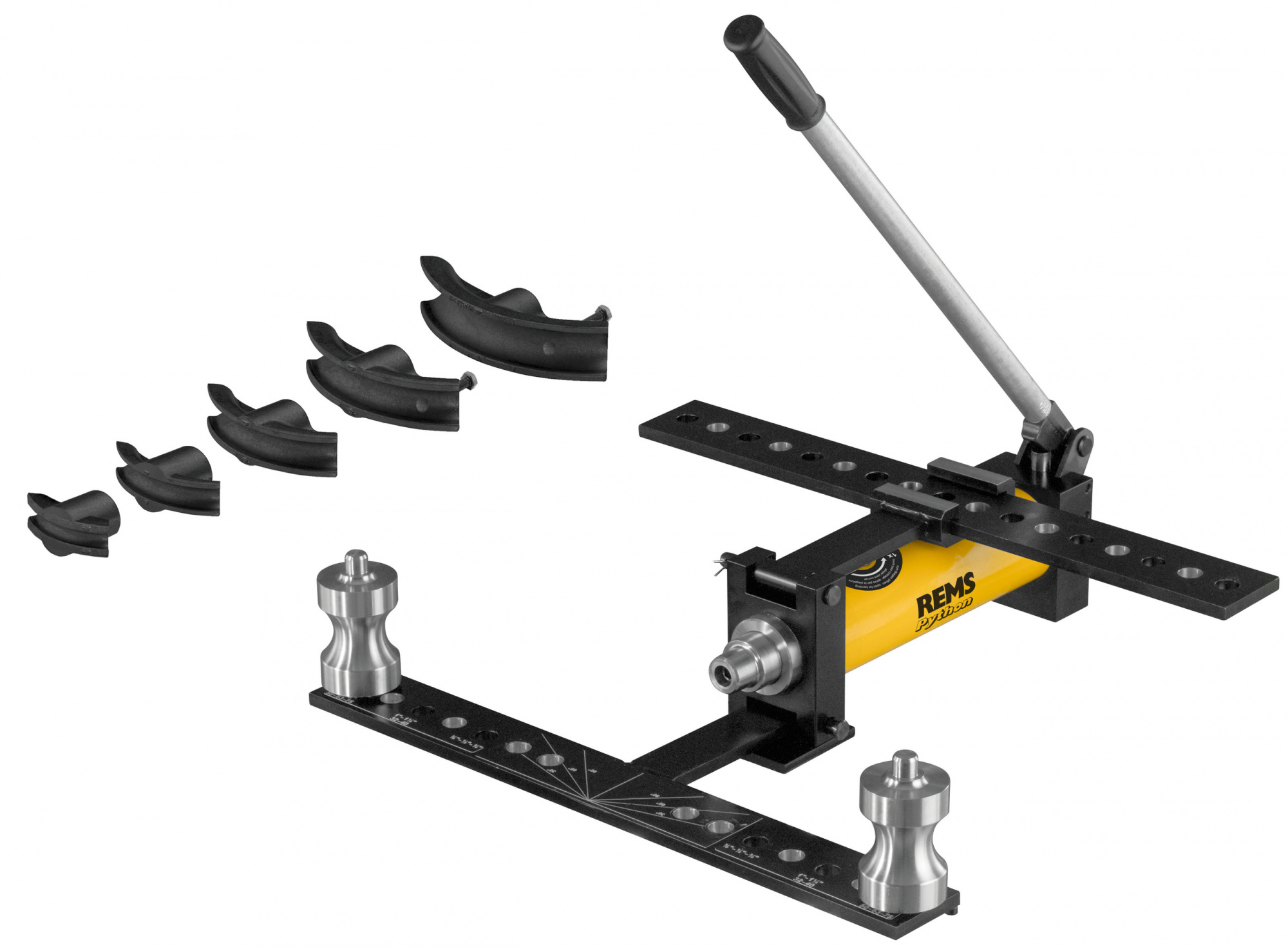 REMS Питон Набор Ст 3/8 + 1/2 + 3/4 + 1 + 1 1/4" (590020 R)