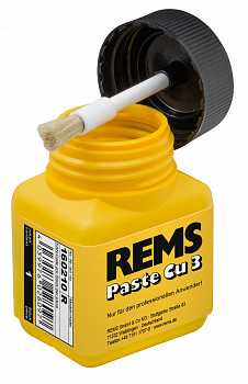 REMS Паста Cu 3, мягкая паяльная паста 250 г, флюс, кисть (160210 R)