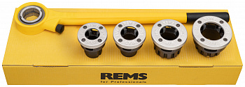 Клупп REMS EVA, набор для трубной резьбы R 1 + 1 1/4 + 1 1/2 + 2 (520027)