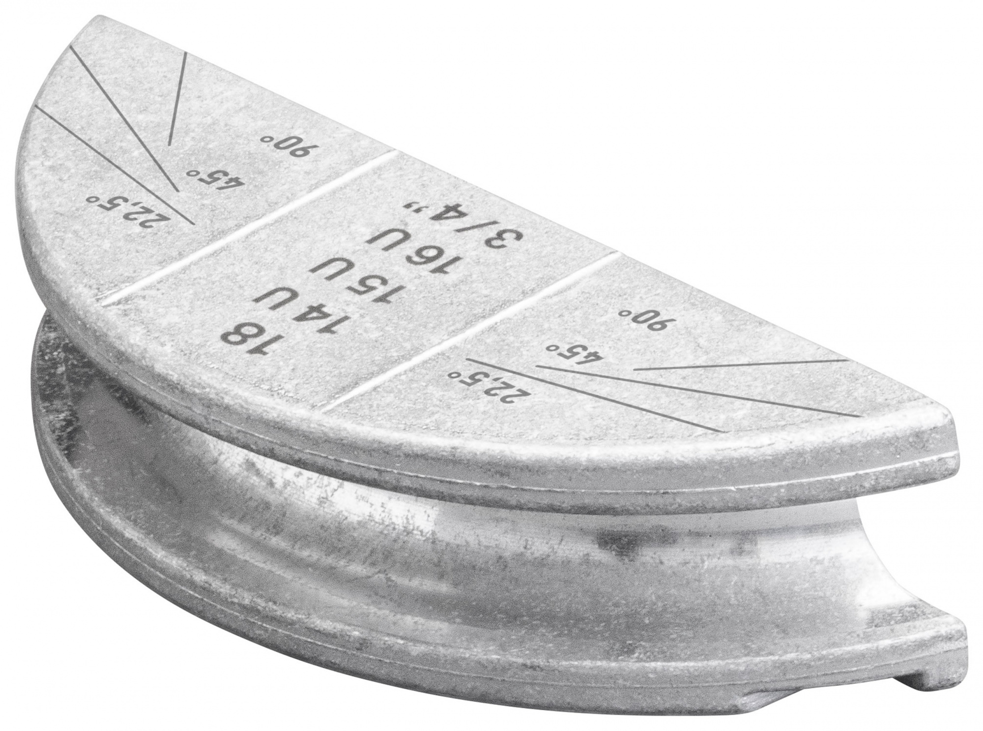 Сегмент гибочный Ø18, 15U, 3/4", R72, А (153532 R)