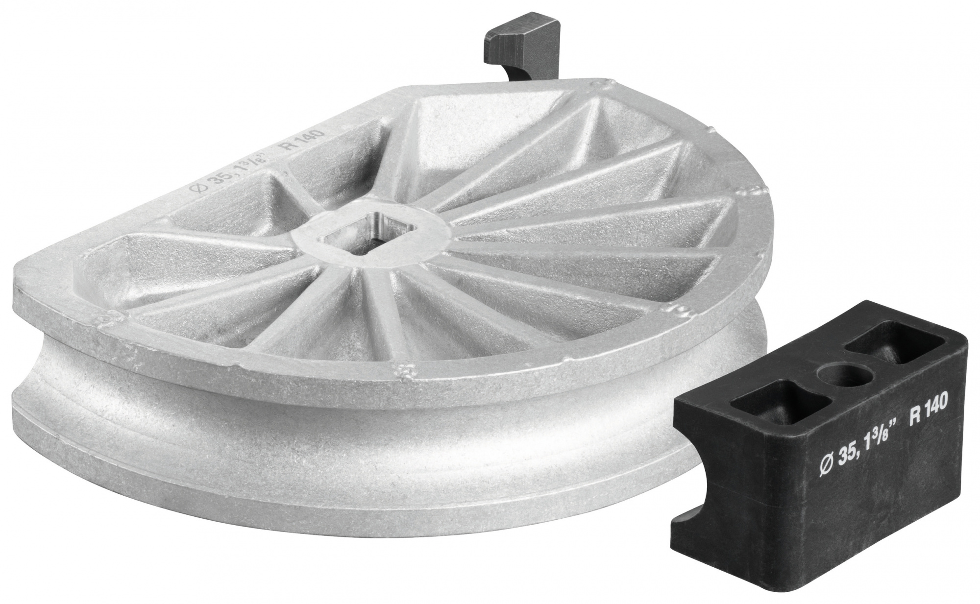 Сегмент и упор для трубогиба - 35 мм - (1.3/8") - радиус гибки 140 мм, 581350