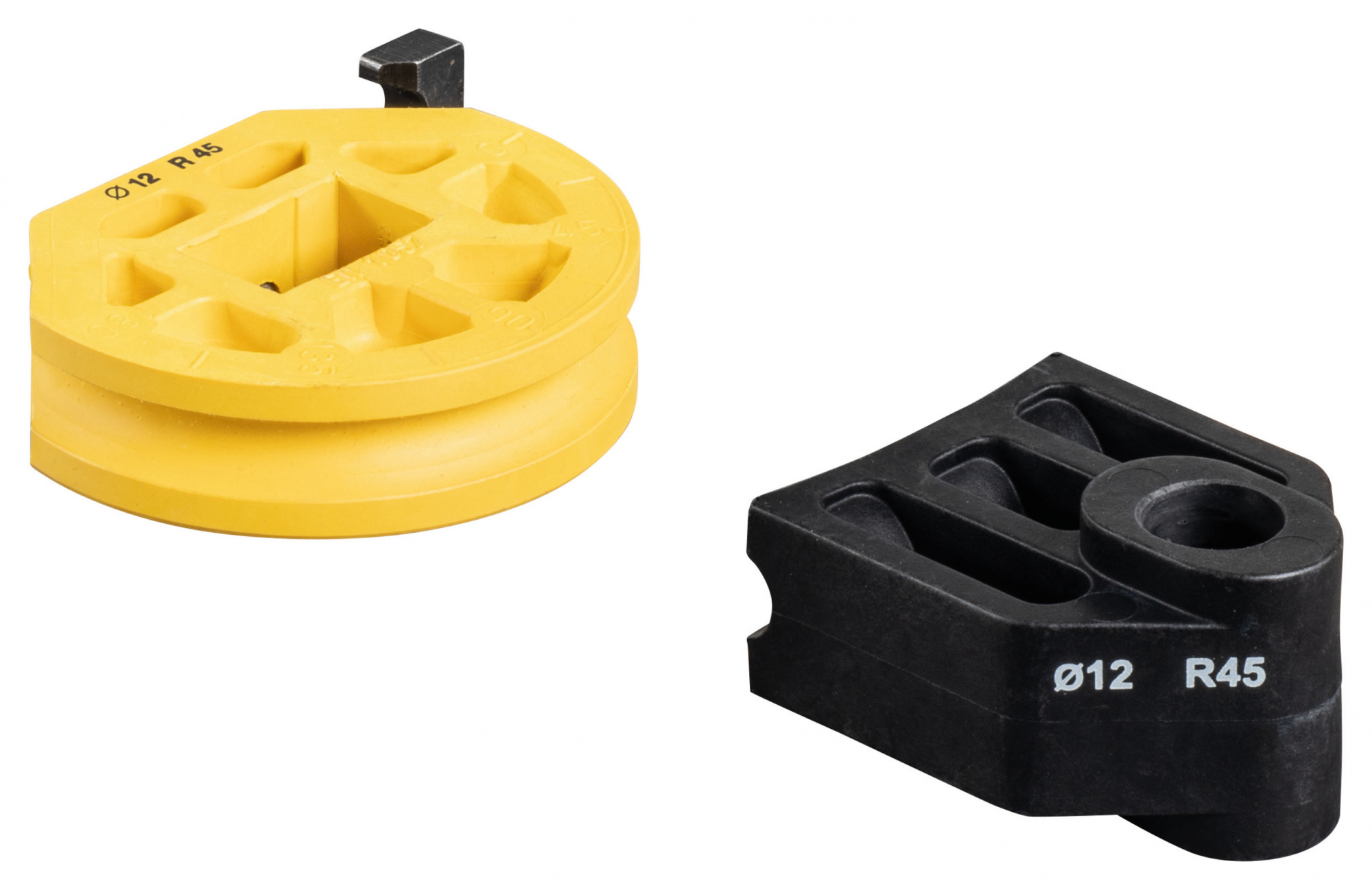 Сегмент и упор для трубогиба - 12 мм - радиус гибки 45 мм, 581410