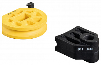 Сегмент и упор для трубогиба - 12 мм - радиус гибки 45 мм, 581410