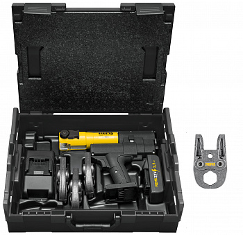 REMS Мини-Пресс S 22V ACC2.5Ah комплект M 15 + 22 + 28 + 35 L-Boxx (578054 R220)