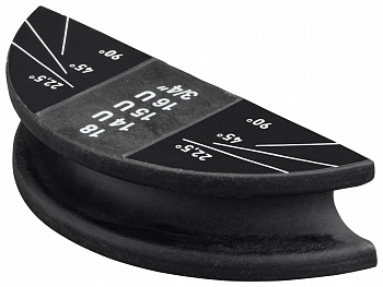 Сегмент 18 мм, 3/4", 16U R гибки 72 мм к Swing, 153190 R