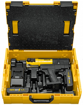 REMS Мини-Пресс 22В АСС Базовый пакет L-Boxx + аккумулятор 2,5 Ач (578066 R220)