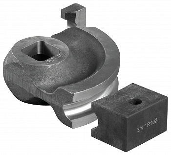 Гибочный сегмент и ползунок Ø26,9, 3/4" (s=1,6/2/2,6), R102 (581490)