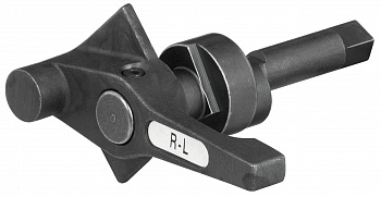 Закрывающий рычаг R - L коническая, трубная, левая резьба, 751050 R90